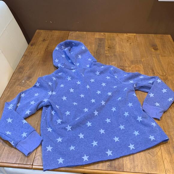 Alternative Earth Stars Blue Hoodie Sm Americana 4th of July Patriotic Americana - Picture 6 of 8